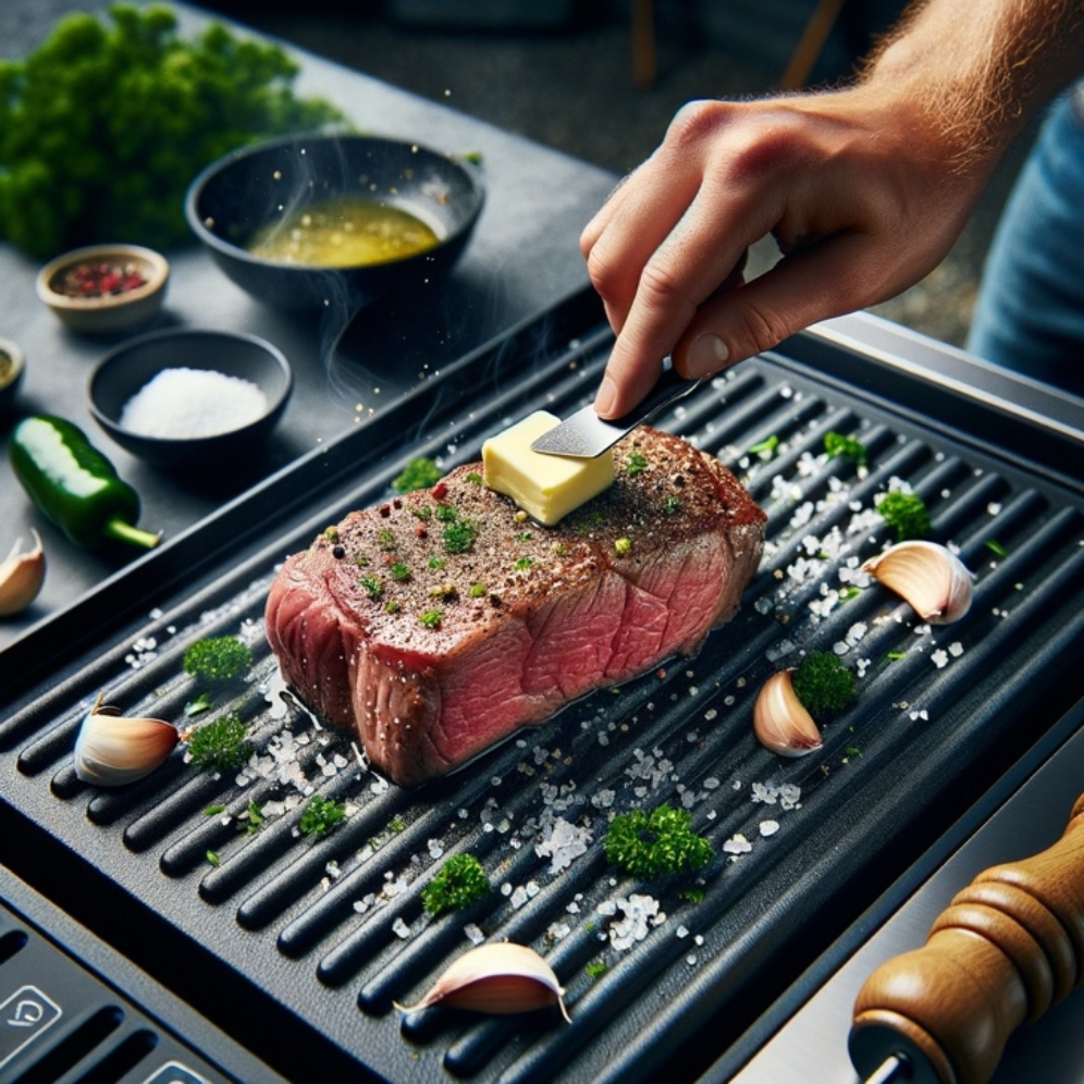 Immagine che contiene cucinare, carne, piatto, Cucina  Descrizione generata automaticamente